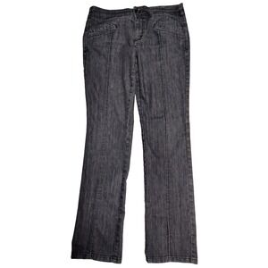 DAUGHTERS OF THE LIBERATION Women Size 32X31 Charcoal Denim Jeans READ